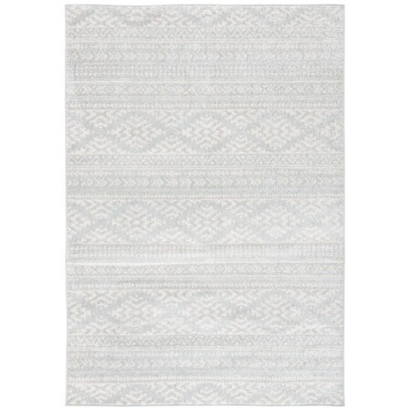 Safavieh Rectangle Global Tulum Rug, Light Grey & Ivory - 12 x 18 ft. TUL272F-1218